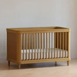 Convertible Cribs-Namesake Marin with Cane 3-in-1 Crib