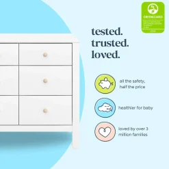 Dressers-DaVinci Marisol 6 Drawer Dresser
