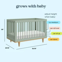 Convertible Cribs-DaVinci Marley 3-in-1 Crib
