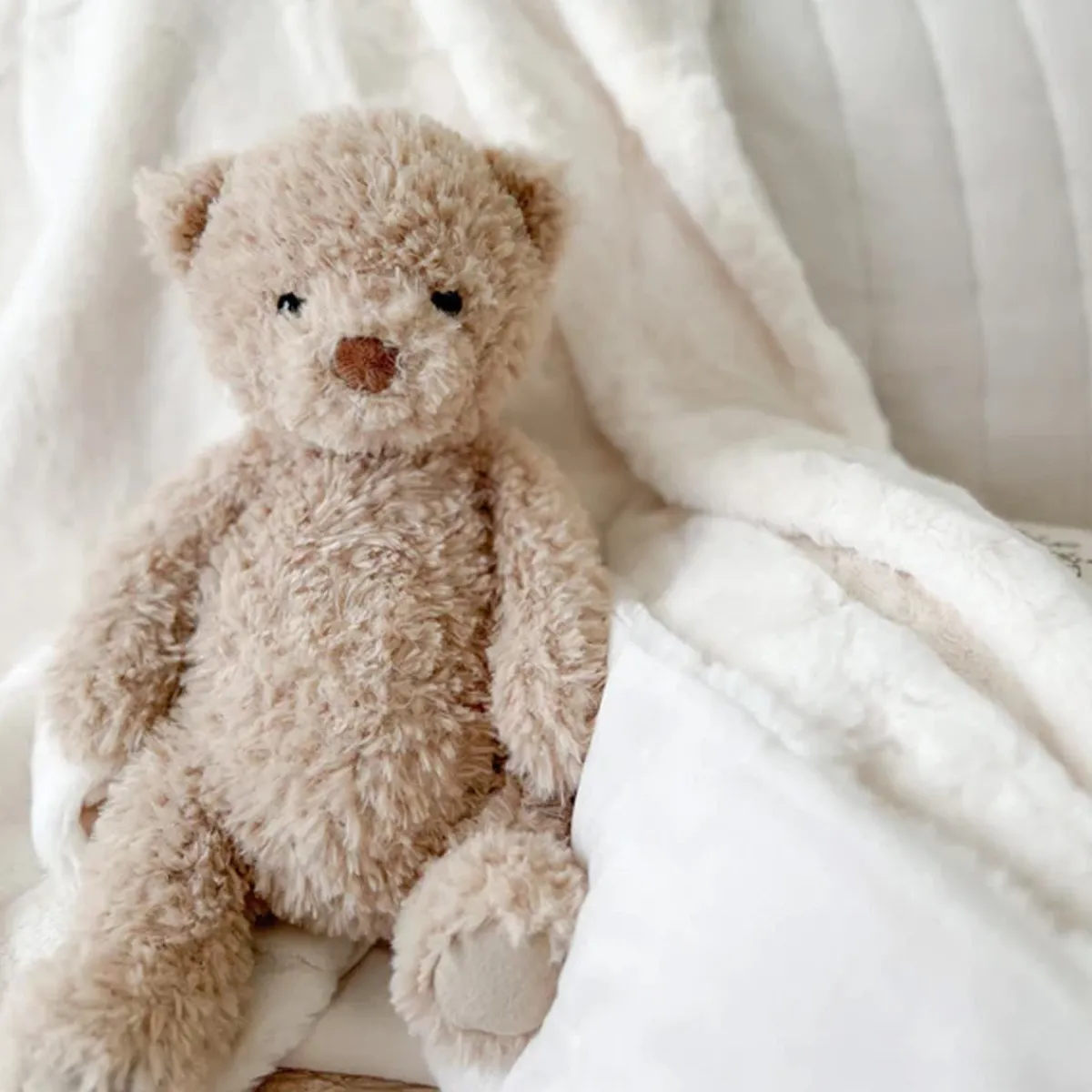 Plush Animals-Mon Ami Marshmallow Bear