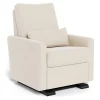 Motorized Gliders|Gliders-Monte Design Matera Glider Motorized Recliner - European Fabric with Espresso Base