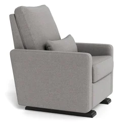 Motorized Gliders|Gliders-Monte Design Matera Glider Motorized Recliner - Wool Fabric with Espresso