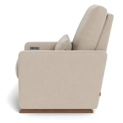 Motorized Gliders|Gliders-Monte Design Matera Glider Motorized Recliner - Wool Fabric