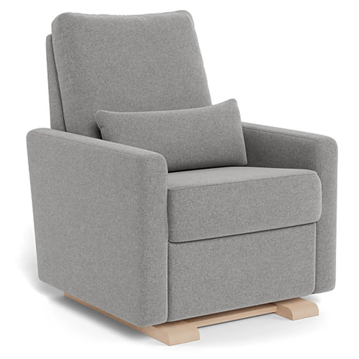 Motorized Gliders|Gliders-Monte Design Matera Glider Motorized Recliner - Wool Fabric