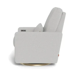 Motorized Gliders|Gliders-Monte Design Matera Glider Motorized Swivel Recliner - Fabric