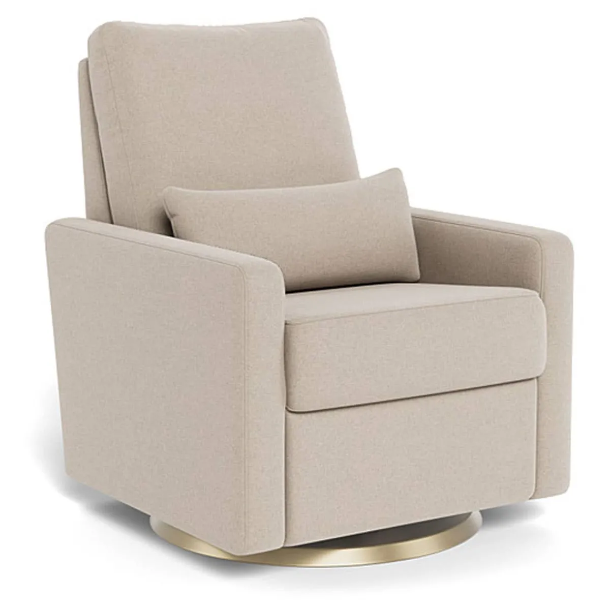 Gliders|Motorized Gliders-Monte Design Matera Glider Motorized Swivel Recliner - Wool Fabric