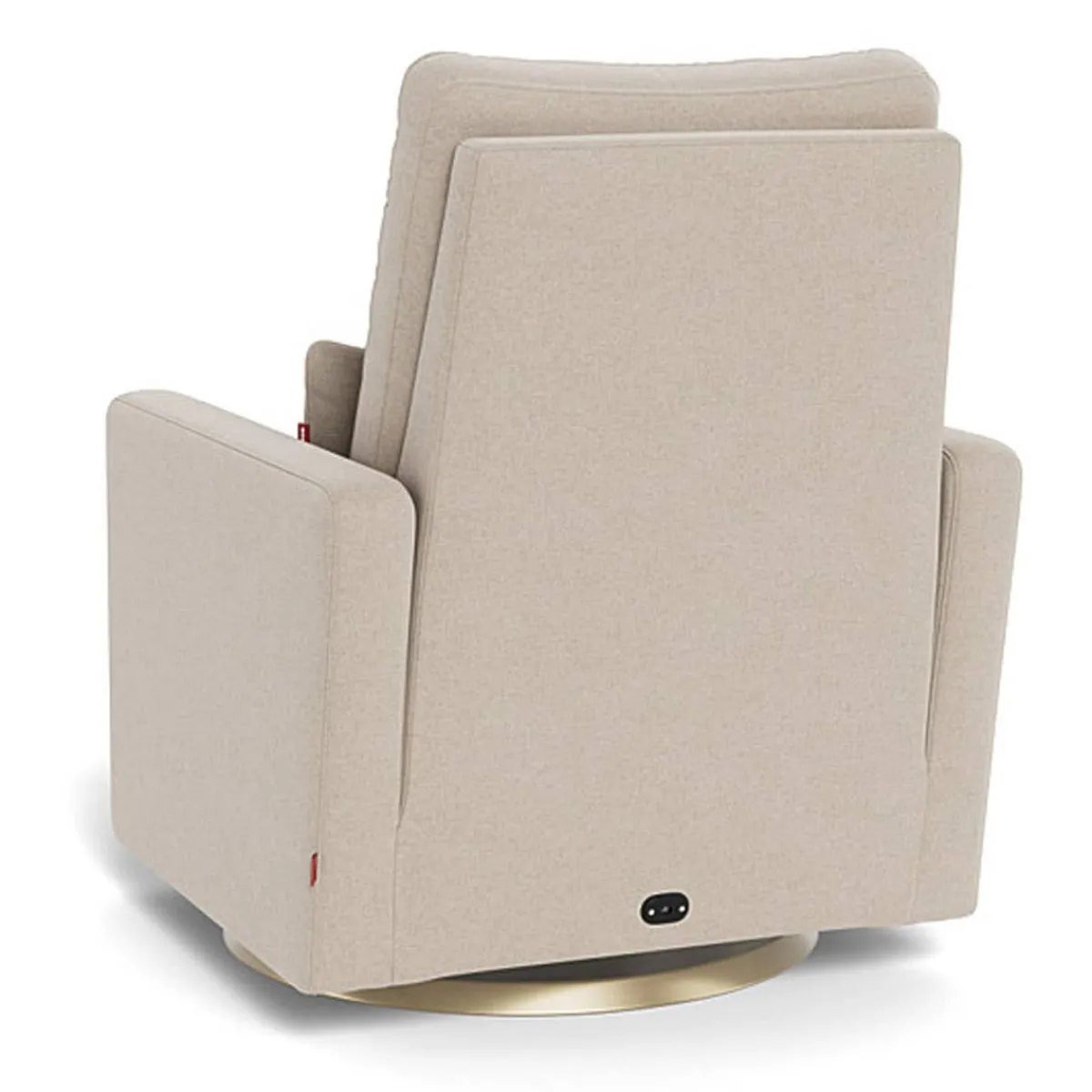 Gliders|Motorized Gliders-Monte Design Matera Glider Motorized Swivel Recliner - Wool Fabric