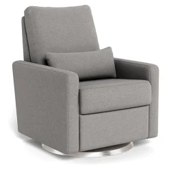 Gliders|Motorized Gliders-Monte Design Matera Glider Motorized Swivel Recliner - Wool Fabric