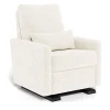 Gliders-Monte Design Matera Glider Recliner - Faux Sheepskin with Espresso Base