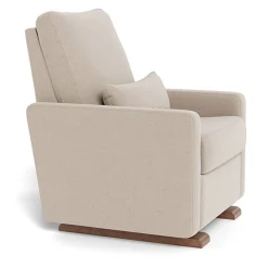 Gliders-Monte Design Matera Glider Recliner - Wool Fabric