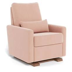 Gliders-Monte Design Matera Glider Recliner with Walnut Base