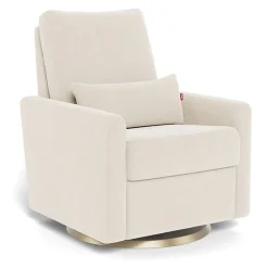Gliders-Monte Design Matera Glider Swivel Recliner with Gold Base