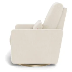 Gliders-Monte Design Matera Glider Swivel Recliner with Gold Base