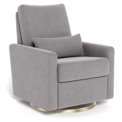 Gliders-Monte Design Matera Glider Swivel Recliner with Gold Base