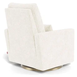 Gliders-Monte Design Matera Glider Swivel Recliner - Faux Sheepskin