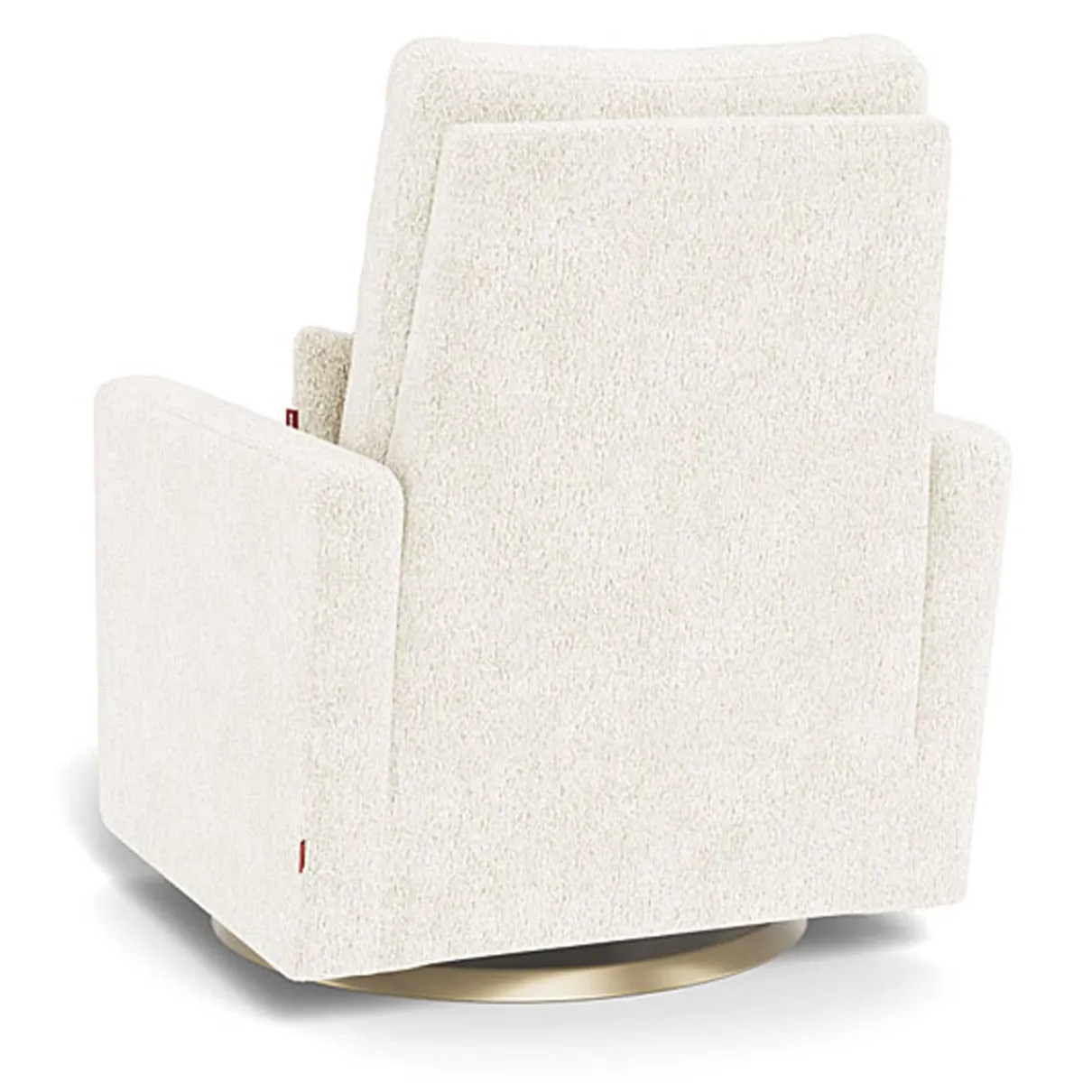 Gliders-Monte Design Matera Glider Swivel Recliner - Faux Sheepskin