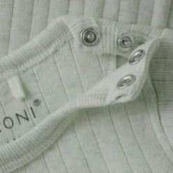 Onesies|Sleepers-Fixoni Melange Long Sleeve Bodysuit