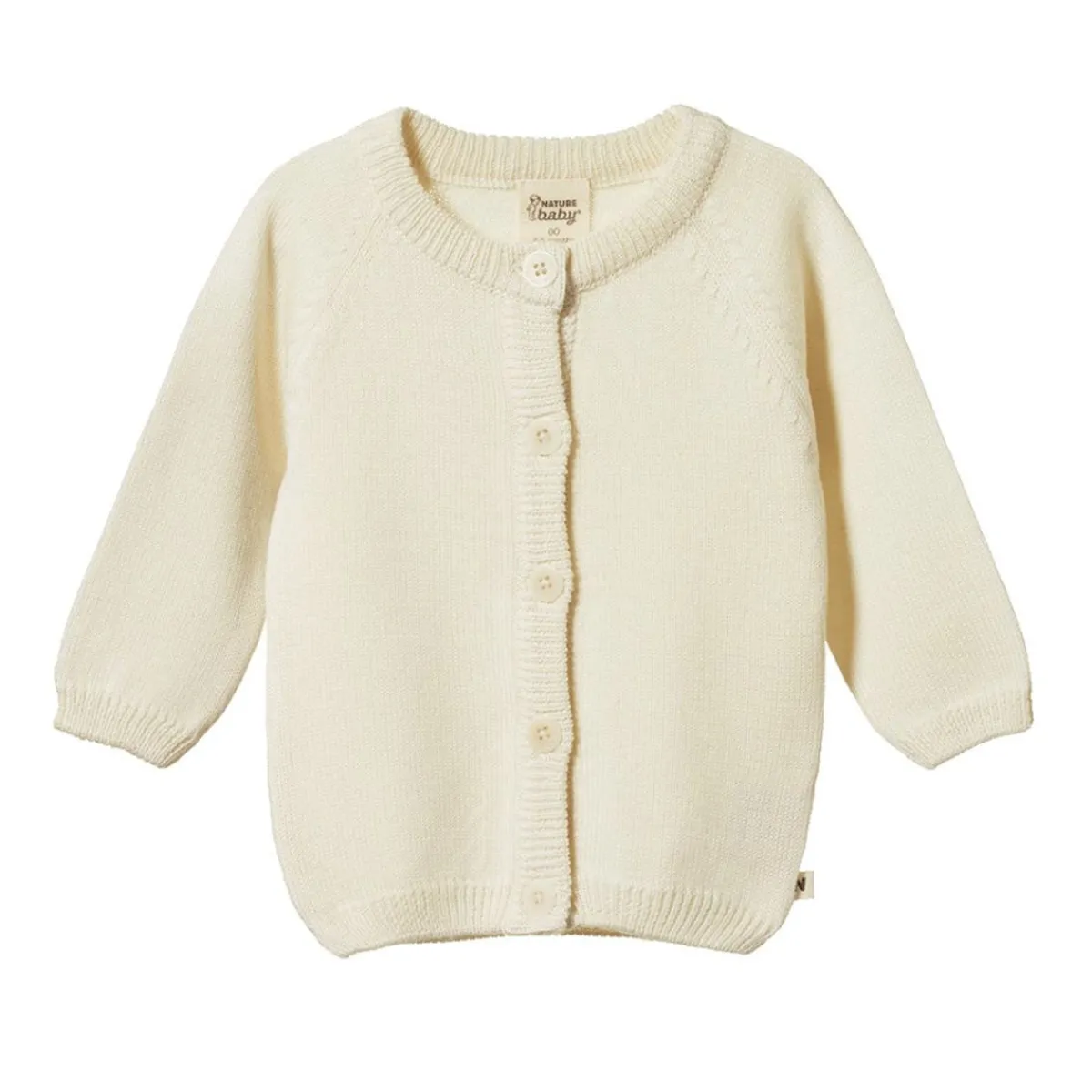 Sweaters + Jackets-Nature Baby Merino Wool Knit Cardigan