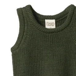 Tops + Tees-Nature Baby Merino Wool Knit Vest