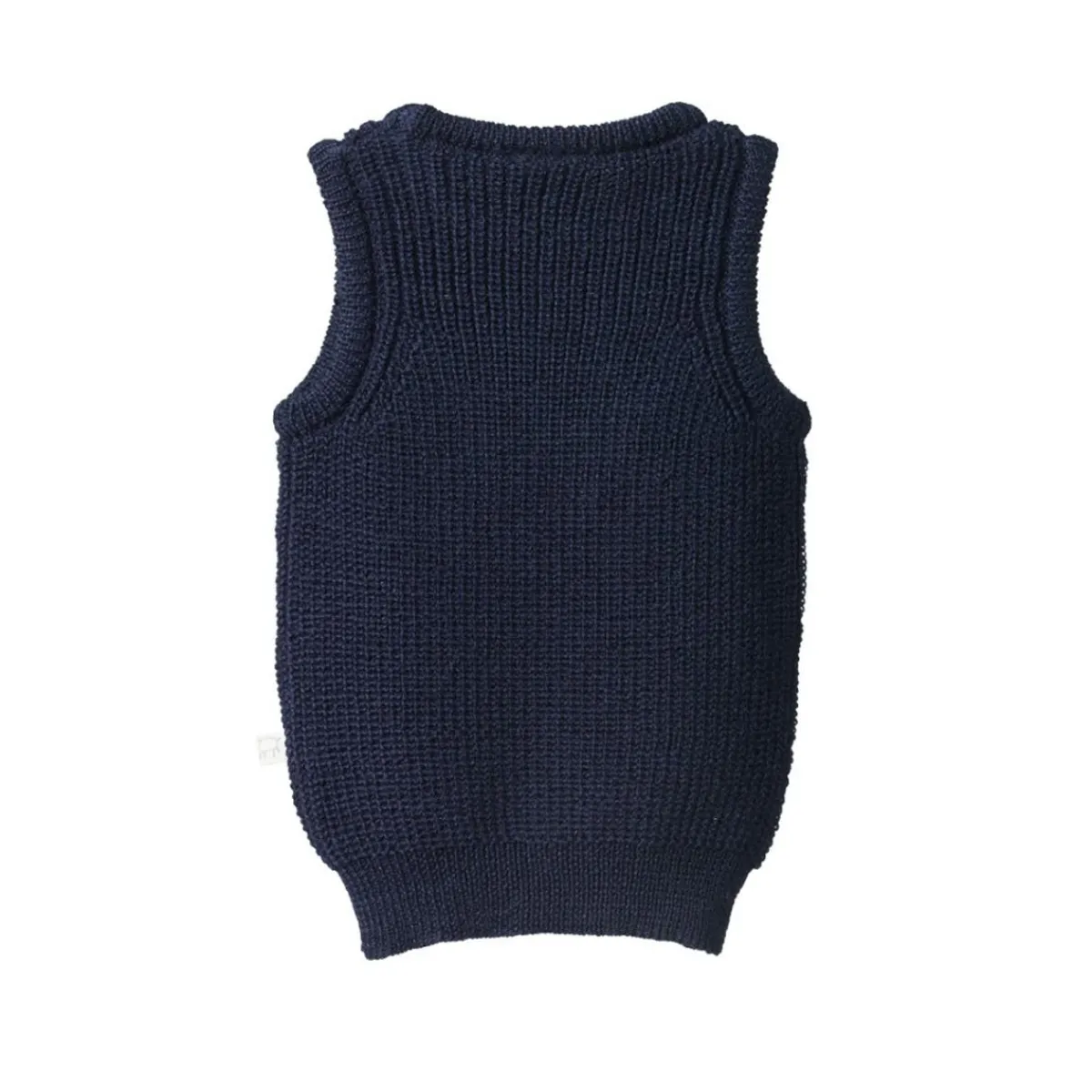 Tops + Tees-Nature Baby Merino Wool Knit Vest