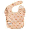 Bibs + Burps-Tiny Twinkle Mess-Proof Ruffle Easy Bib