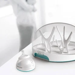 Bottle Sterilizers-Nanobebe Microwave Steam Sterilizer