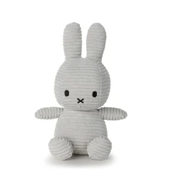 Plush Animals-Bon Ton Toys Miffy ECO Corduroy Plush 9"