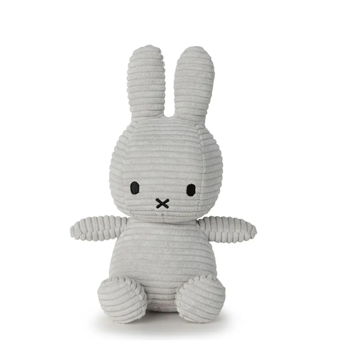 Plush Animals-Bon Ton Toys Miffy ECO Corduroy Plush 9"