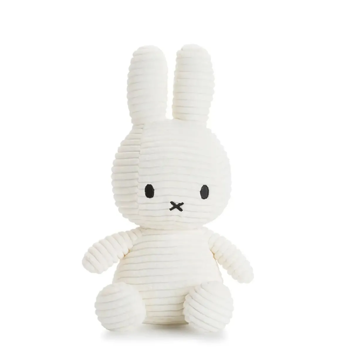 Plush Animals-Bon Ton Toys Miffy ECO Corduroy Plush 9"