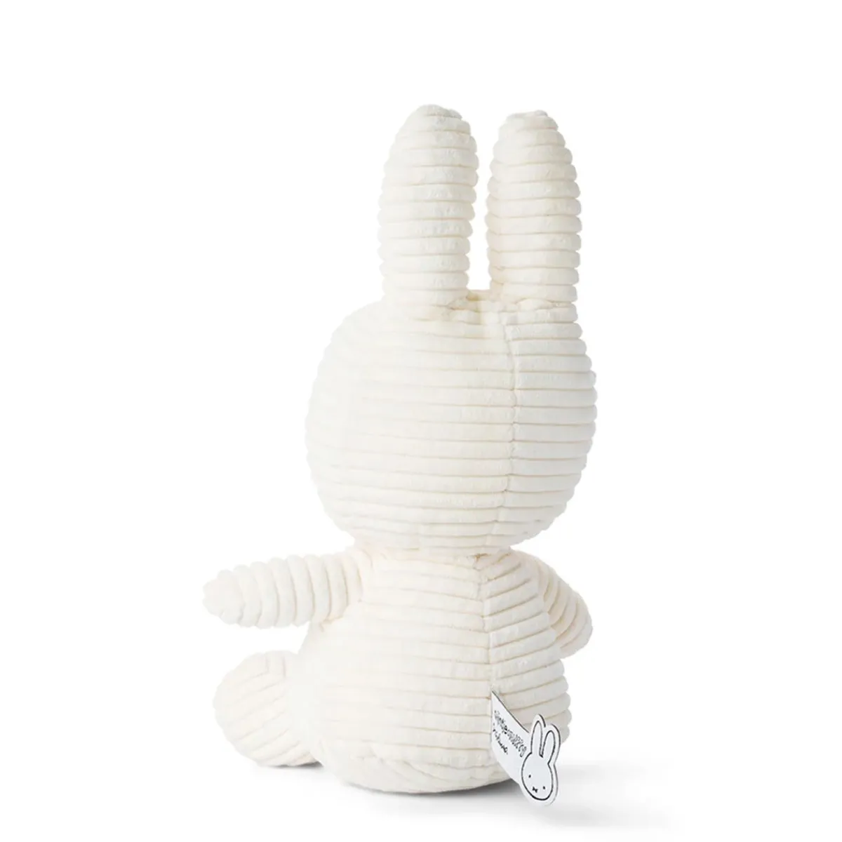 Plush Animals-Bon Ton Toys Miffy ECO Corduroy Plush 9"