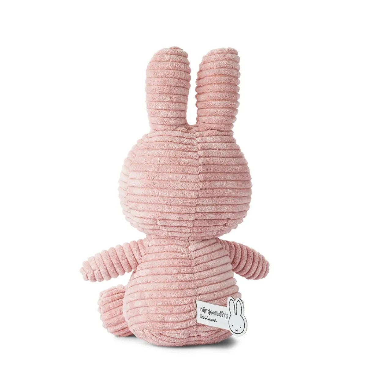 Plush Animals-Bon Ton Toys Miffy ECO Corduroy Plush 9"