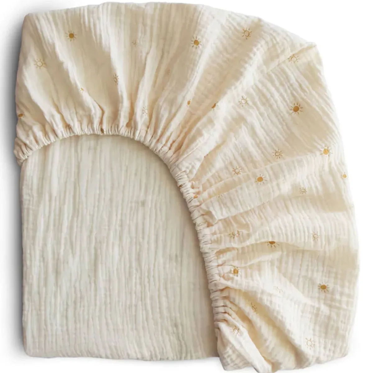 Mini Crib Bedding|Crib Fitted Sheets-Mushie Mini Crib Sheet