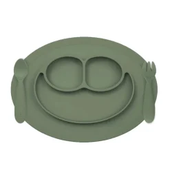 Kids Plates + Bowls|Grip + Suction Dishes-Ez Pz Mini Feeding Set