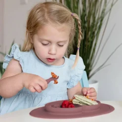 Kids Plates + Bowls|Grip + Suction Dishes-Ez Pz Mini Feeding Set