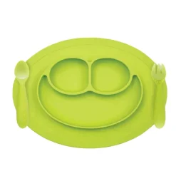 Kids Plates + Bowls|Grip + Suction Dishes-Ez Pz Mini Feeding Set