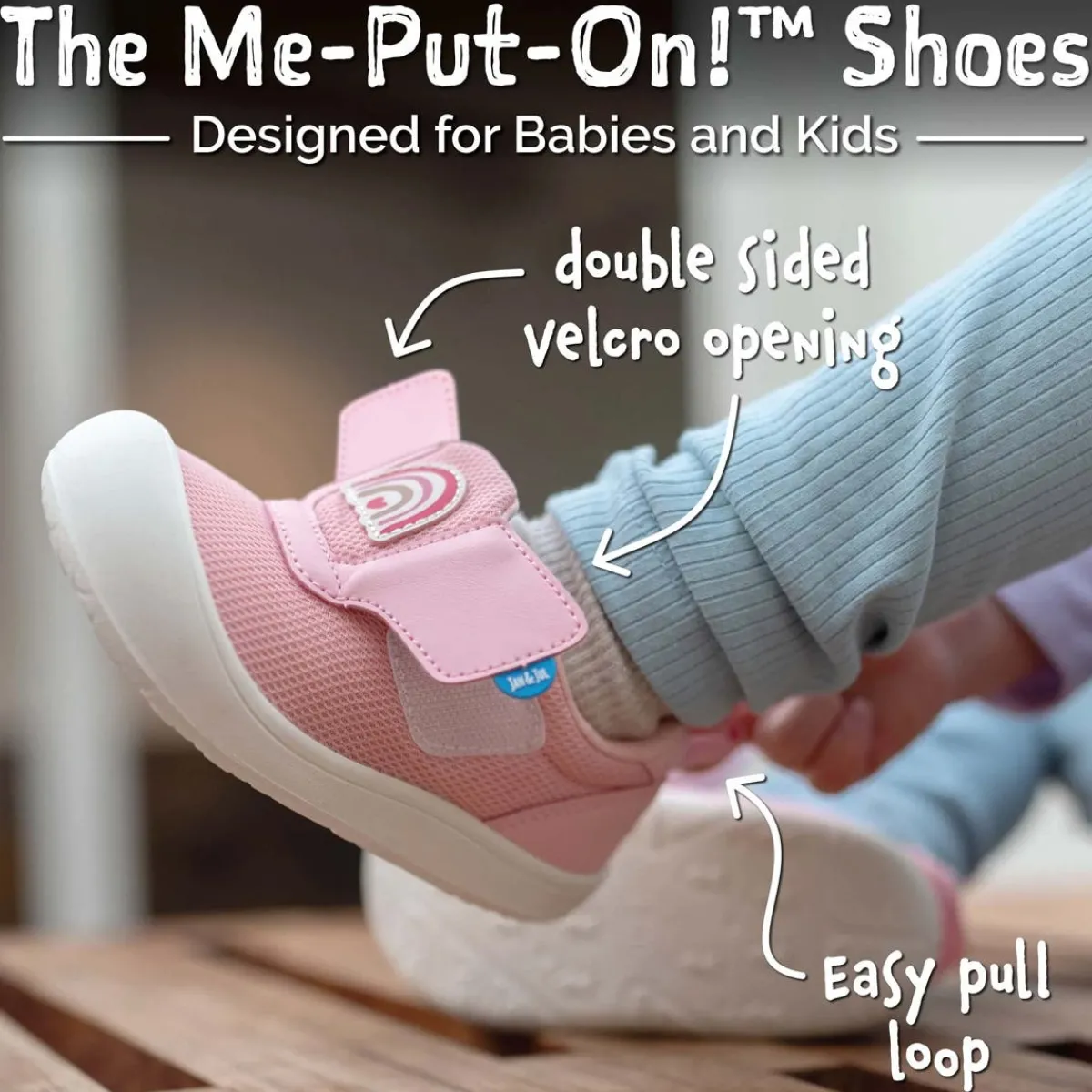 Velcro|Baby Sneakers-Jan & Jul Mini Flyer Shoes