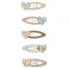Hair Accessories-Mimi & Lula Mini Heart Clic Clacs