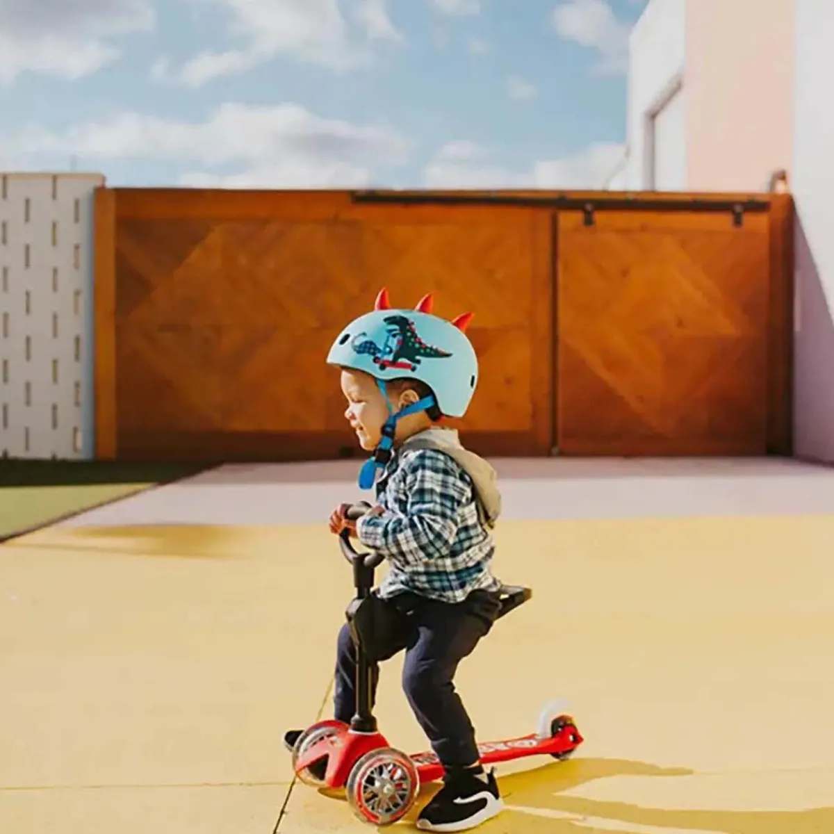 Ride-On Toys-Micro Scooters Mini 3-in-1 Deluxe Scooter