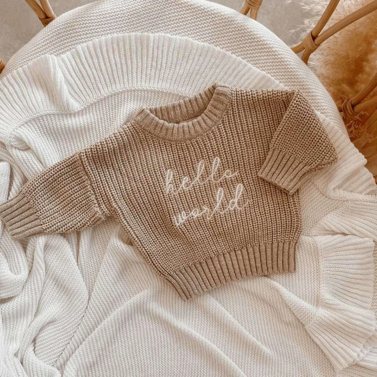 Sweaters + Jackets-Blossom & Pear Mini Knit Sweater