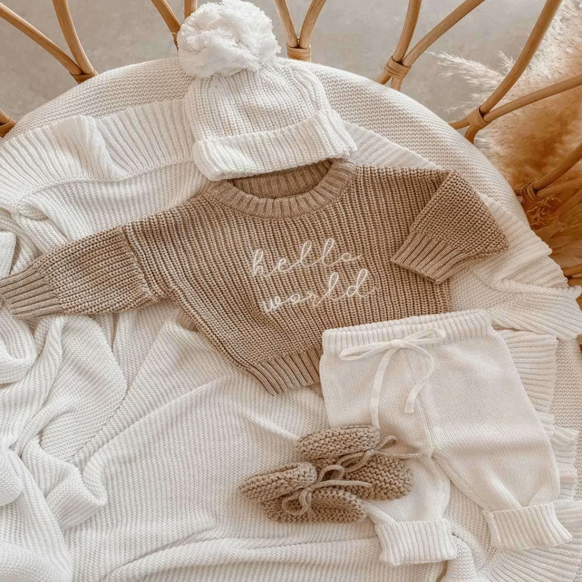 Sweaters + Jackets-Blossom & Pear Mini Knit Sweater