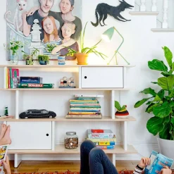 Bookshelves-Oeuf Mini Library