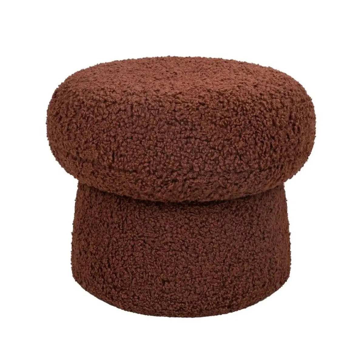 Beanbag Chairs-Babyletto Mini Mushroom Pouf