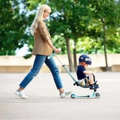 Ride-On Toys-Micro Scooters Mini2Grow Deluxe Magic LED Scooter