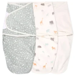 Blankets|Sleep Sacks + Wraps-aden + anais Minky Easy Swaddle Wrap (3 Pack)