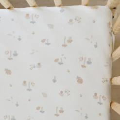 Crib Fitted Sheets-Saranoni Minky Stretch Luxe Crib Sheet