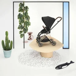 Travel Strollers-Cybex Mios 3 Stroller (Rose Gold Frame)