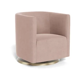 Gliders-Monte Design Mitchell Swivel Chair - European Fabric