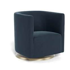 Gliders-Monte Design Mitchell Swivel Chair - European Fabric