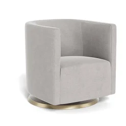 Gliders-Monte Design Mitchell Swivel Chair - European Fabric