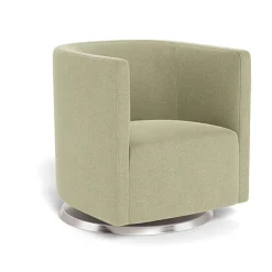 Gliders-Monte Design Mitchell Swivel Chair - Fabric